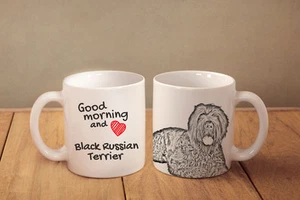Russische Schwarze Terrier - ein Becher "Good Morning and love" Subli Dog, CH - Bild 1 von 1