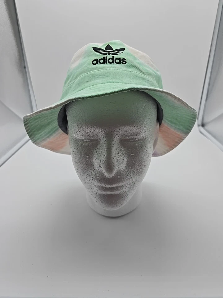 NUEVO Adidas Originales Color Lavado Cubo Sombrero Unisex Mármol Tie Dye Talla Única Foto 1 de 4