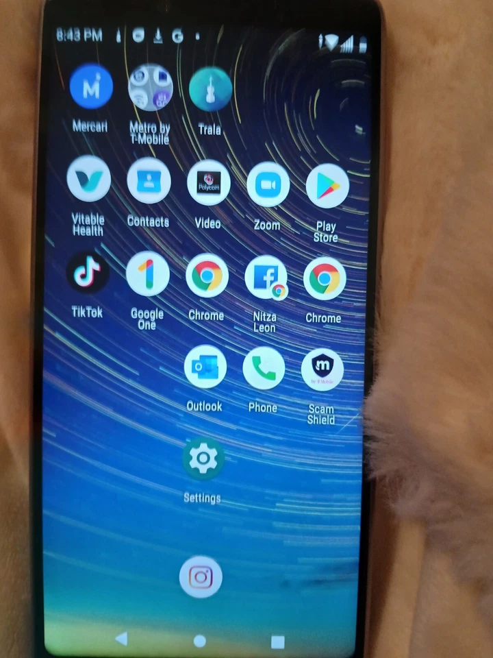 Android Coolpad 9 con aplicación tic tac Foto 1 de 1