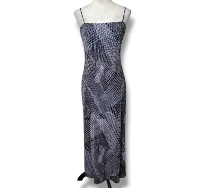 Sparkle Maxi Dress Size 10 Metallic Disco Glam Evening Gown Cocktail JS Boutique - Image 1 of 4
