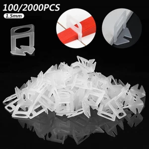 100-1000pcs Tile Leveling Spacer System Tool Clips Wedges Flooring Lippage Plier - Picture 1 of 14