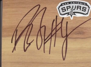 San Antonio Spurs Dejuan Blair Signed Floorboard COA - Picture 1 of 1
