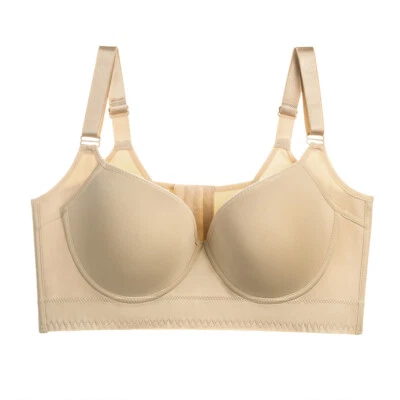 Large Pectoralis Mens Bras Sissy Sexy Lingerie Push Up Bra Underwired Brassiere - Image 1 of 4