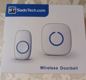 SadoTech Wireless Doorbell - Adjustable Volume with 52 Chimes - Picture 1 of 4