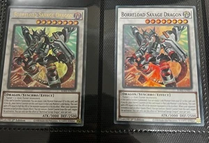 x2 Borreload Savage Dragon - RA01-EN033 - Ultra Rare And Super Rare- NM Yugioh - Picture 1 of 1