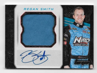 Regan Smith NASCAR 2016 Panini Torque blue swatch auto /75 Autograph  (x) - Image 1 of 2