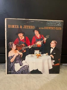 Homer & Jethro At The Country Club 1960 LP Vinyl Record Album RCA LPM-2181* - Picture 1 of 2