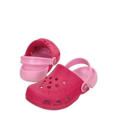 New Crocs Kids Electro Clog-Candy Pink / Carnation J1 J2 - Image 1 of 4
