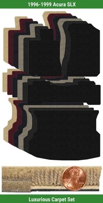 Juego de alfombrillas Lloyd Custom Luxe para Acura SLX 1996-1999 (4 piezas) #4D Foto 1 de 4