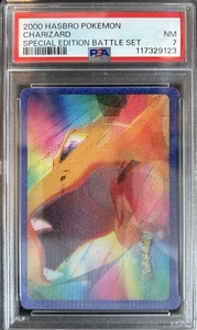 2000 Hasbro Pokemon Special Edition Battle Set Charizard Lenticular - PSA 7 - Picture 1 of 2