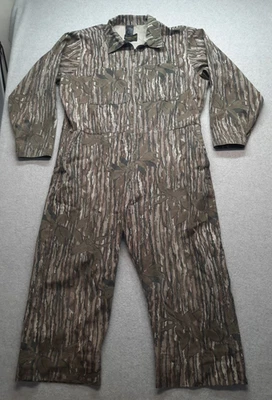 VTG Coveralls REALTREE Camo One Piece Mens 2XL Made USA Charles Daly Collection - Image 1 of 4