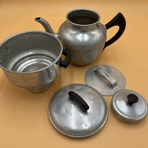 Wear Ever / Coffee Pot - 2210 5-Piece Set / Excellent Vintage Condition - Foto 1 di 7