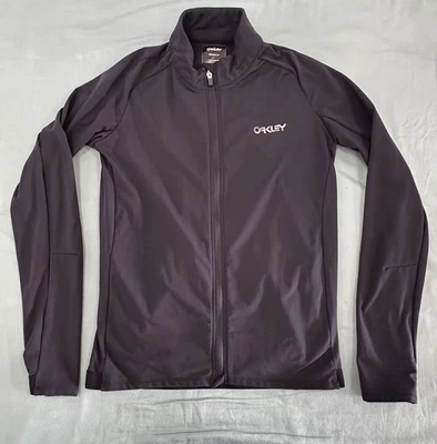 Chaqueta Oakley Ciclismo Negra con Cremallera Pequeña S Ciclismo Aire Libre Deporte Hombre’s Mujer’s Foto 1 de 4