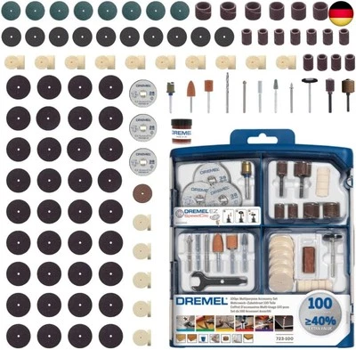 BESUCHE DEN DREMEL-STORE Dremel 723 EZ SpeedClic (100-teiliges Mehrzweck Zubehörset für M