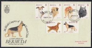 Bermuda Scott 638-43 FDC - Kennel Club World Congress - Picture 1 of 1