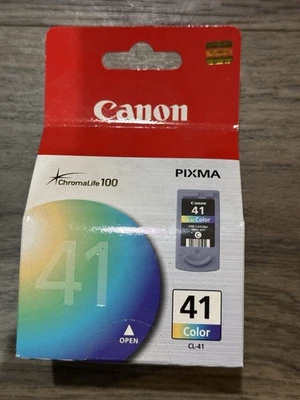 Genuine Canon PIXMA CL-41 Color Ink Cartridge (CL41) - Image 1 of 3