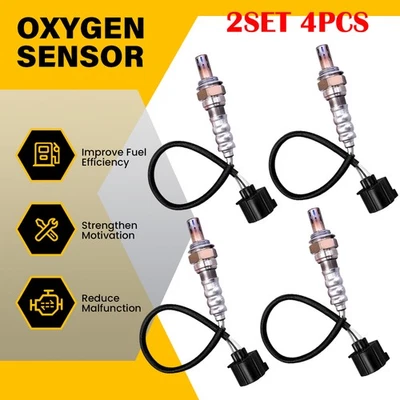 4PC Oxygen Sensor 234-4547 Perfect For Chrysler 200 2.4L L4 2011 2012 13 2014 ED - Image 1 of 4