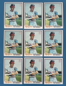 Lote de béisbol Bert Campaneris 1978 Topps - 9 tarjetas - Imagen 1 de 2