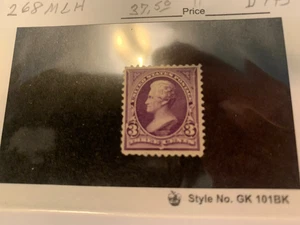 US Scott #268 Mint Hinged Stamp Cat $37 - Picture 1 of 3