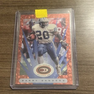 1999 Donruss Preferred QBC BARRY SANDERS #38 Bronze Foil Detroit Lions - Picture 1 of 2
