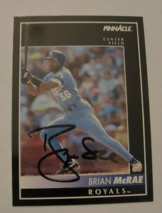 BRIAN MCRAE -- 1992 PINNACLE -- FIRMATO / AUTOGRAFATO - Foto 1 di 1