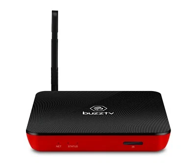 BuzzTV XPL3000 4K Sporty Red Carbon Android 7.1 5G WiFi IPTV 2GB DDR3 8GB EMMC - Image 1 of 4