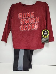 NWT 2 Piece Athletic Works Long Sleeve Shirt with Pants Basketball  - Picture 1 of 6