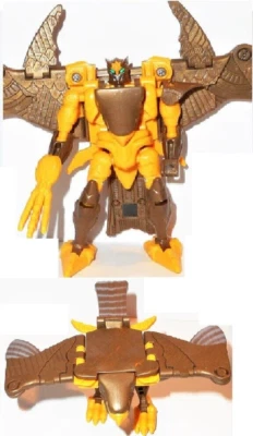 Transformers Beast Wars 1996 AIRAZOR complete FULL CARD Peregrine falcon 1997 - Image 1 of 4