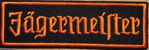 Jägermeister gestickter Bügelbild Patch - Bild 1 von 2