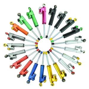 Amortiguador de dirección FXCNC estabilizador lineal para GSXR600 750 1000 CBR125R 500R 600RR - Imagen 1 de 32