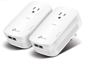 TP-LINK TL-PA9020P AV2000 2-Port Gigabit Powerline Adapter - Pack of 2-Open Box - Picture 1 of 10