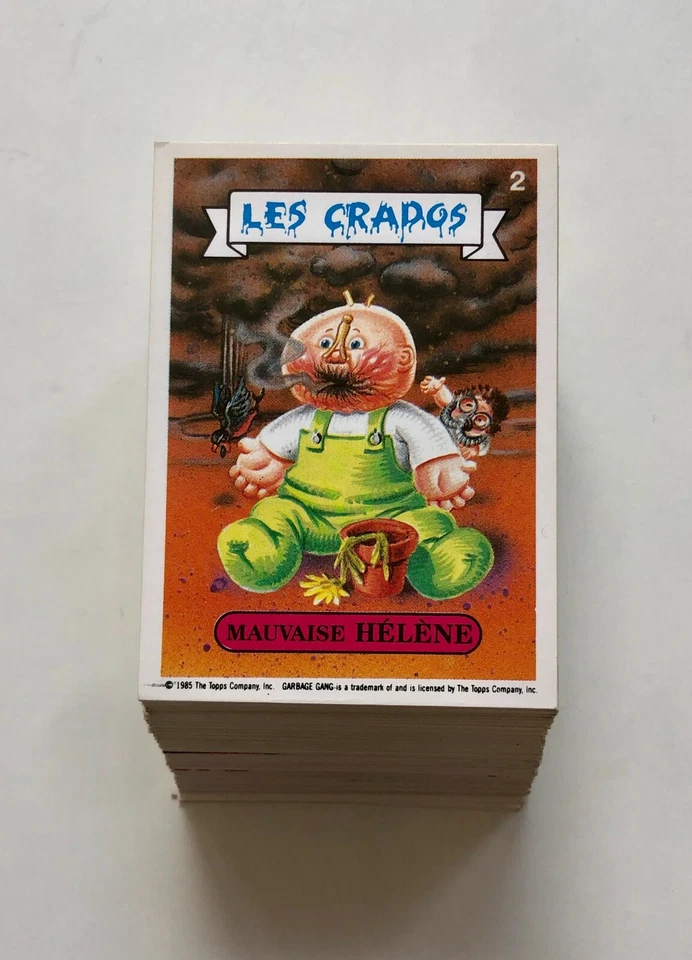 Tarjetas Garbage Pail Kids Francia French Les Crados - ¡Elige la tuya! Foto 1 de 1