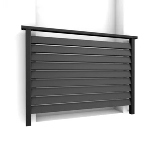 Fender French Francese Balcone Ringhiera Acciaio Inox parapetto finestra - Foto 1 di 2