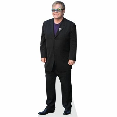CELEBRITY CUTOUTS Elton John Mini Size Cutout