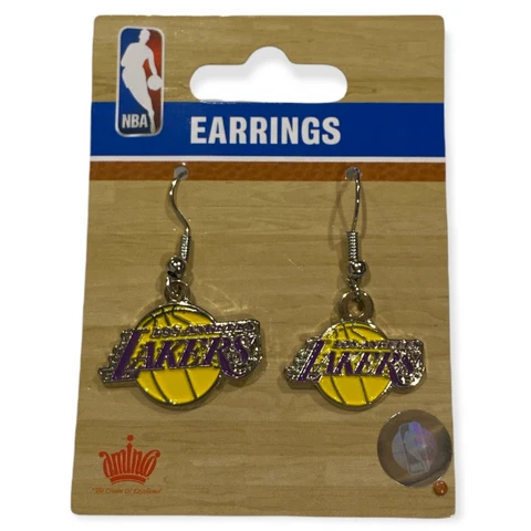 Los Angeles Lakers NBA Baskekball Dangle Earrings Cover