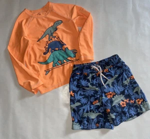 Baby Gap Rash Guard and Trunks size 5 - Picture 1 of 2