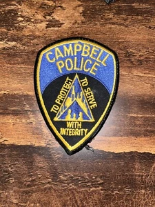 Parche Campbell Departamento de Policía de California parche para planchar o coser - Imagen 1 de 4