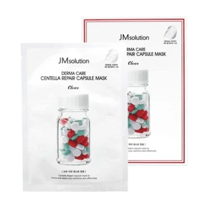 JM Solution Derma Care Centella Riparazione Capsule Maschera Trasparente 10ea - Foto 1 di 3