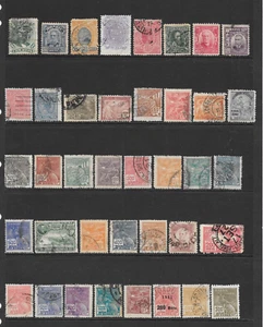 BRAZIL   ONE PAGE: VARIOUS USED ISSUES    1866 - 1931 - Picture 1 of 2