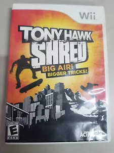 Tony Hawk: Shred Big Air Bigger Tricks (Nintendo Wii, 2010) Completo Probado - Imagen 1 de 2