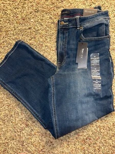 Nuevo Tommy Hilfiger Mujer Azul Denim Tribeca Tobillo Recto Jeans Talla 16 - Imagen 1 de 5