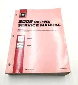 2009 Truck GM, Chevrolet Shop Manual Vol 3 - Kodiak TopKick Transmission & More - Picture 1 of 6