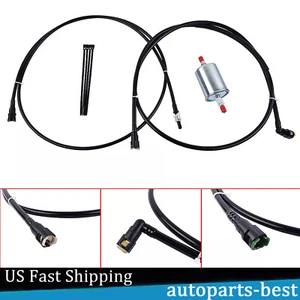 Fuel Line Replacement Kit FL-GM16D For Chevy S10 GMC Sonoma 2.2L 4.3L 1997-2003 - Picture 1 of 13