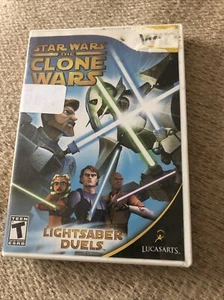 Star Wars the Clone Wars: Lightsaber Duels - Nintendo Wii - Picture 1 of 2