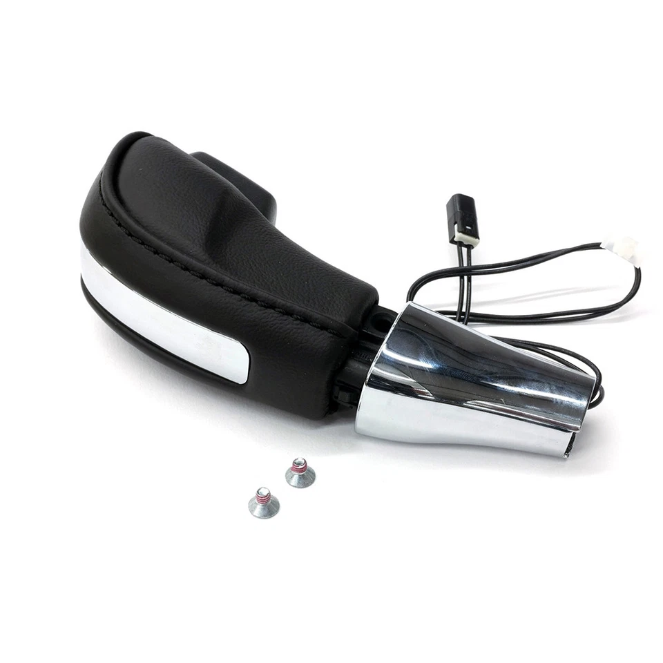 Manija de perilla de cambio de marchas de cuero Ford Flex Taurus X con transmisión superior OEM 8G1Z-7213-A Foto 1 de 4