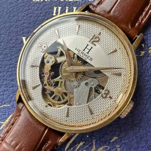 Marriage watch HERMES 35mm watch arrangement unisex 1930 - Picture 1 of 10
