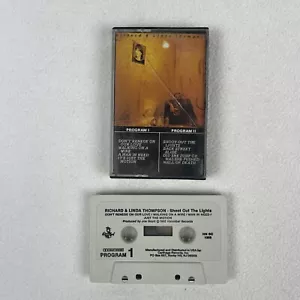 Richard & Linda Thompson Shoot Out The Lights Cassette Tape Rare - Picture 1 of 2