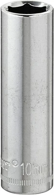 Crescent 1/4" Drive 6 Point Deep Metric Socket 10mm - Оne Расk, No Color  - Image 1 of 4