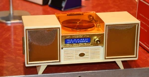 Neu Vintage 1960 Musica Schallplatte Plattenspieler Musik Schmuck Box Japan Super Stereo - Bild 1 von 15