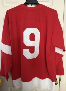 Camiseta deportiva de hockey Mitchell & Ness $200 para hombre 2XL Gordie Howe Detroit Red Wings NUEVA - Imagen 1 de 14